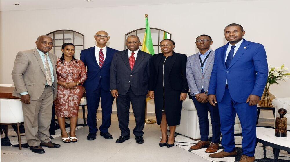 Resident Representative and Vice Prime Minister of Gabon Discuss Development Priorities and ICPD+30