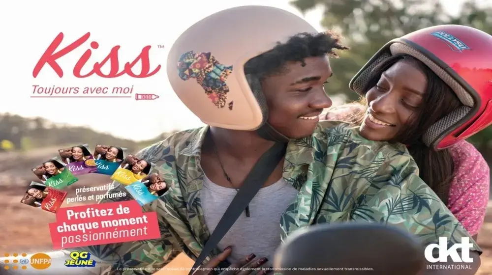 Launch of the Advertising Campaign in Collaboration with "KISS": A Partnership to Support Young People's Sexual Health in Gabon