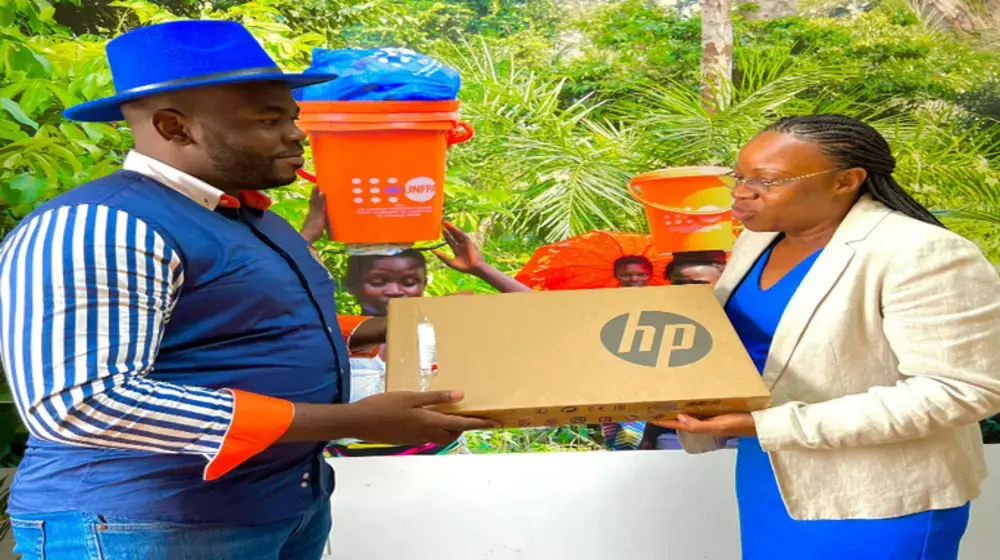 UNFPA Gabon country office presents prizes for the 16 Days of Activism 2023 competition