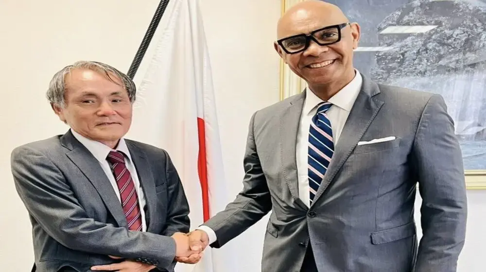 Meeting with His Excellency Shuji Noguchi, Ambassador of Japan to Gabon