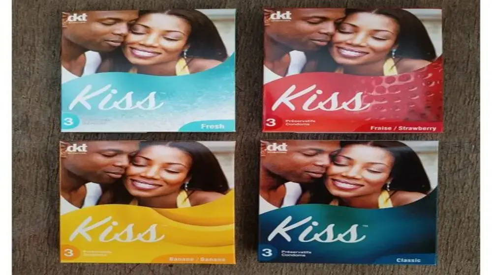 RECEPTION DE 100 CARTONS DE PRESERVATIFS MASCULINS DE LA MARQUE KISS 