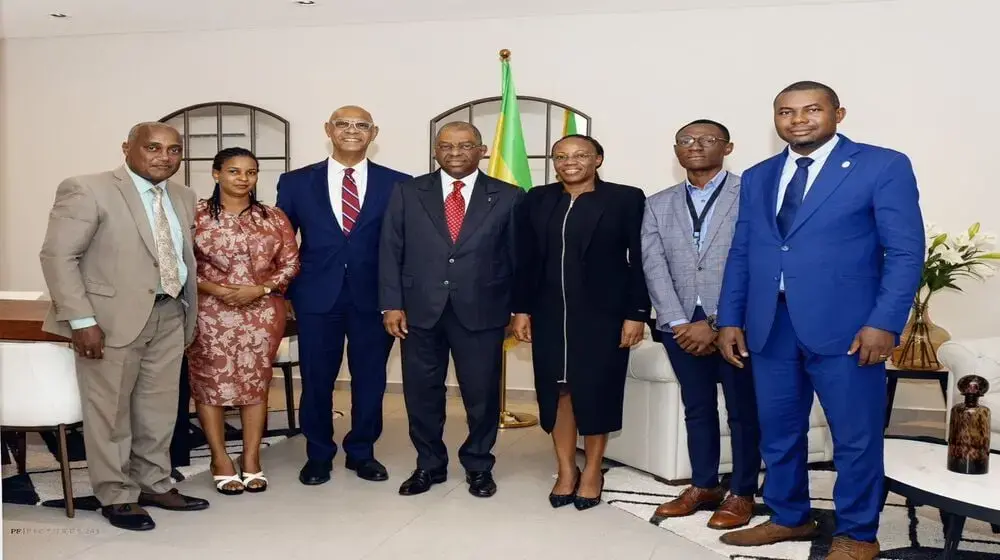 Resident Representative and Vice Prime Minister of Gabon Discuss Development Priorities and ICPD+30